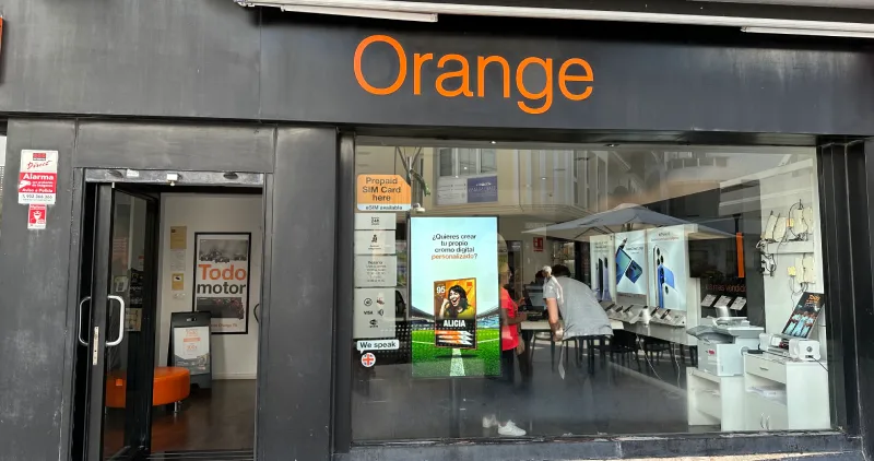 Tienda Orange Estepona