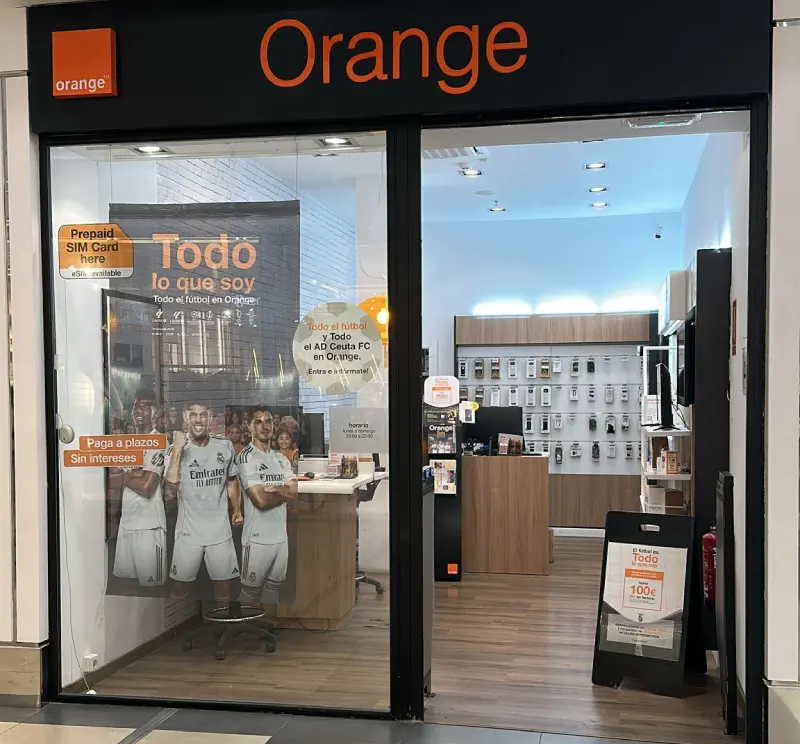 Tienda Orange CC Parque Ceuta