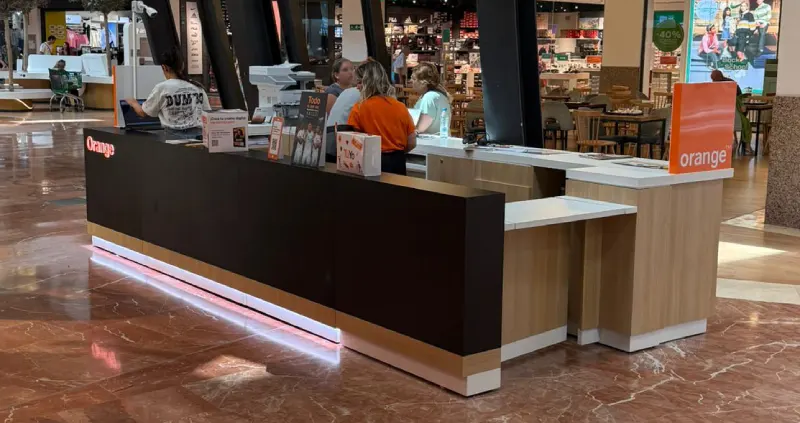 Stand Orange CC Area Sur